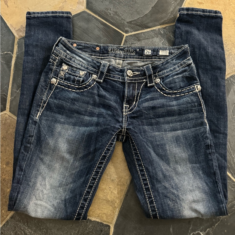 Miss Me Skinny Jeans, size 26